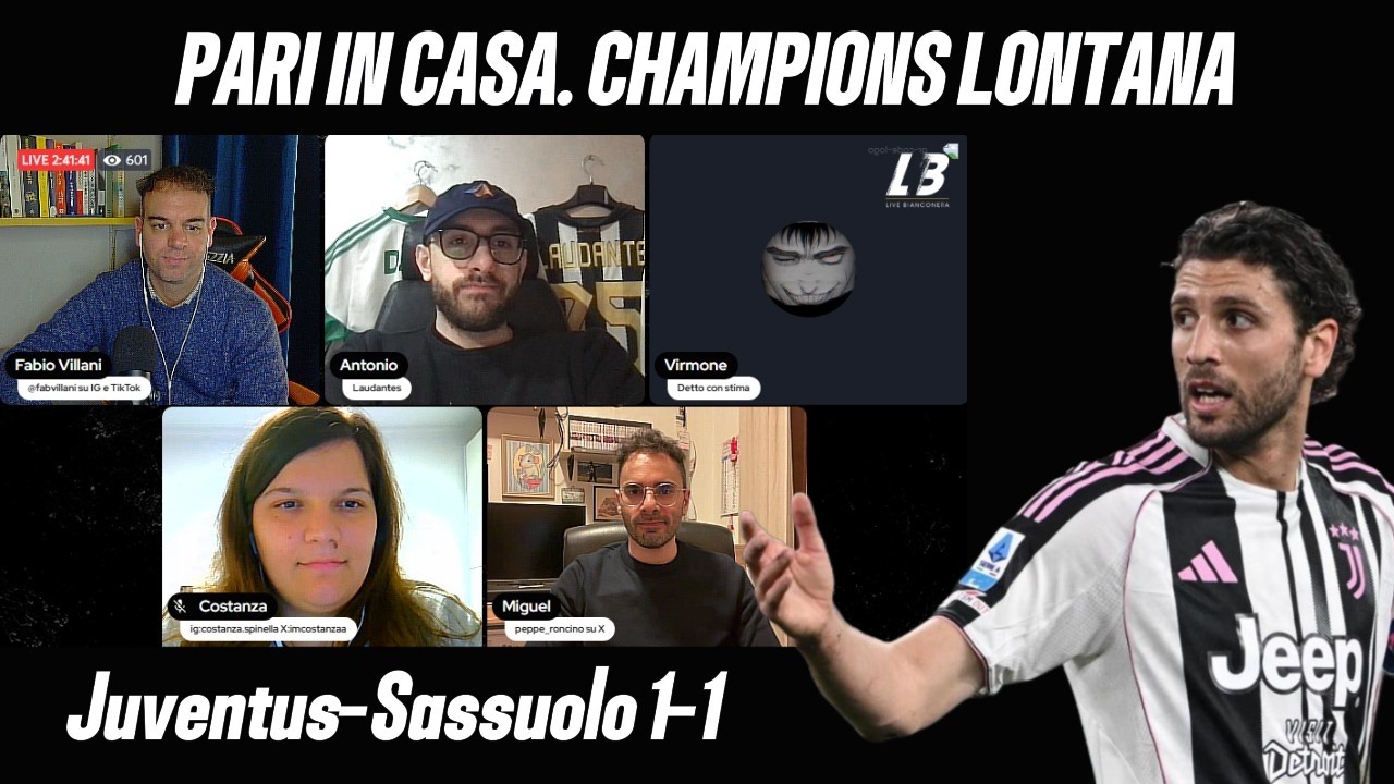 PINAMONTI brucia BREMER e la JUVE non va oltre il pareggio | Juventus-Sassuolo 1-1 episode artwork