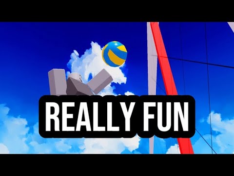 Playing DOUBLES VOLLEYBALL
