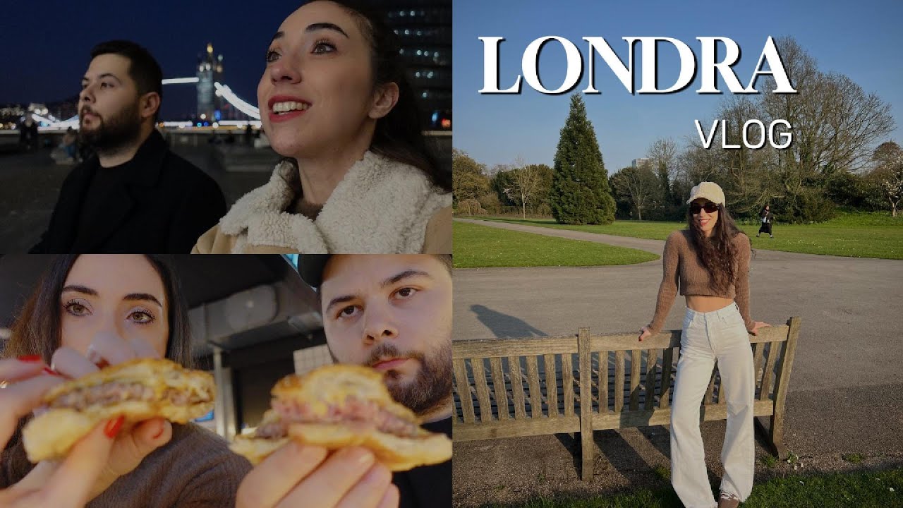 LONDRA VLOG | Tower Bridge manzaralı Five Guys & Mukbang tadında en iyi burgeri yedik ve fazlası.