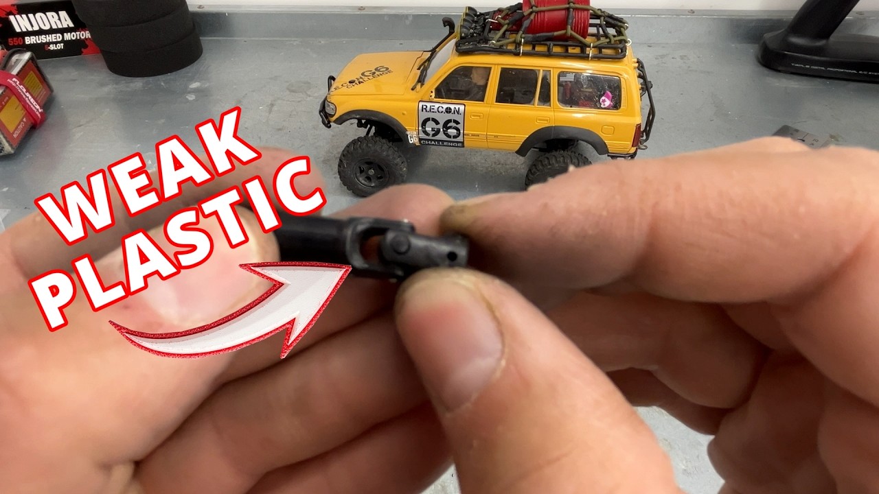 Upgrading the FCX18 with INJORA’s stainless steel driveshafts – and the difference is huge!