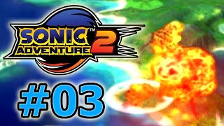 Escape From Prison Island - Hero Story Walkthrough Part 03 - Sonic Adventure 2 Battle screenshot 1