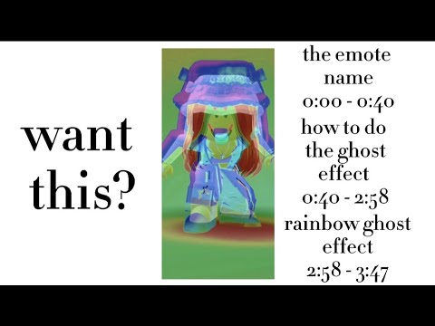 how to do the rainbow ghost effect using capcut! (tutorial)