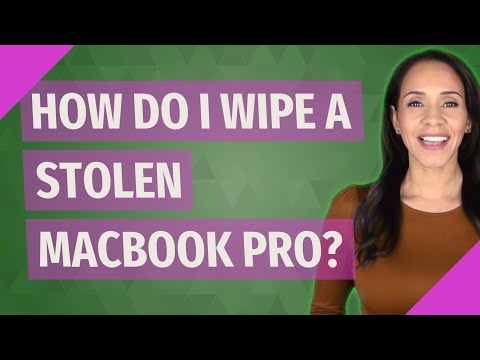 ვიდეო: შეგიძლიათ დისტანციურად წაშალოთ Macbook?