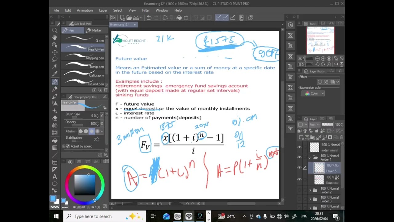 Grade 12 - Financial maths Introduction