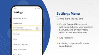 Learn about the Settings Menu in the FDC IQ App screenshot 2