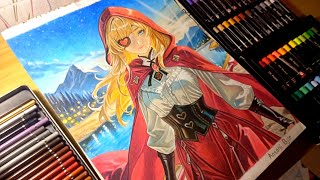 How to Draw Anime: Ruby MLBB Character | DrawNime