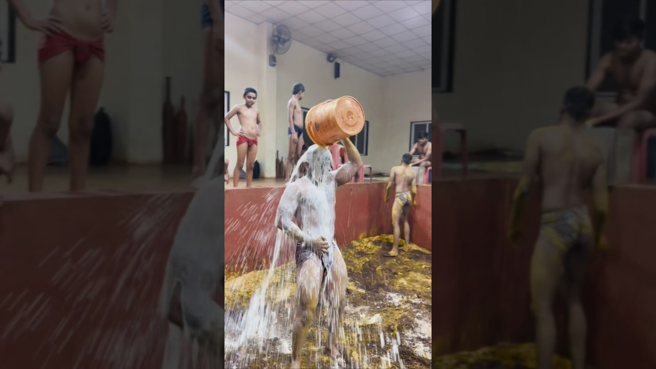 mitti ka diet 🥛🥂 Pailwan Vivek Shelar 💪🏽🔥