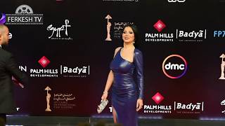 شهد مراجيح تشعل ختام مهرجان القاهرة السينمائى بفستان مثير جدااااااا