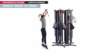 Goblet Squat To Press