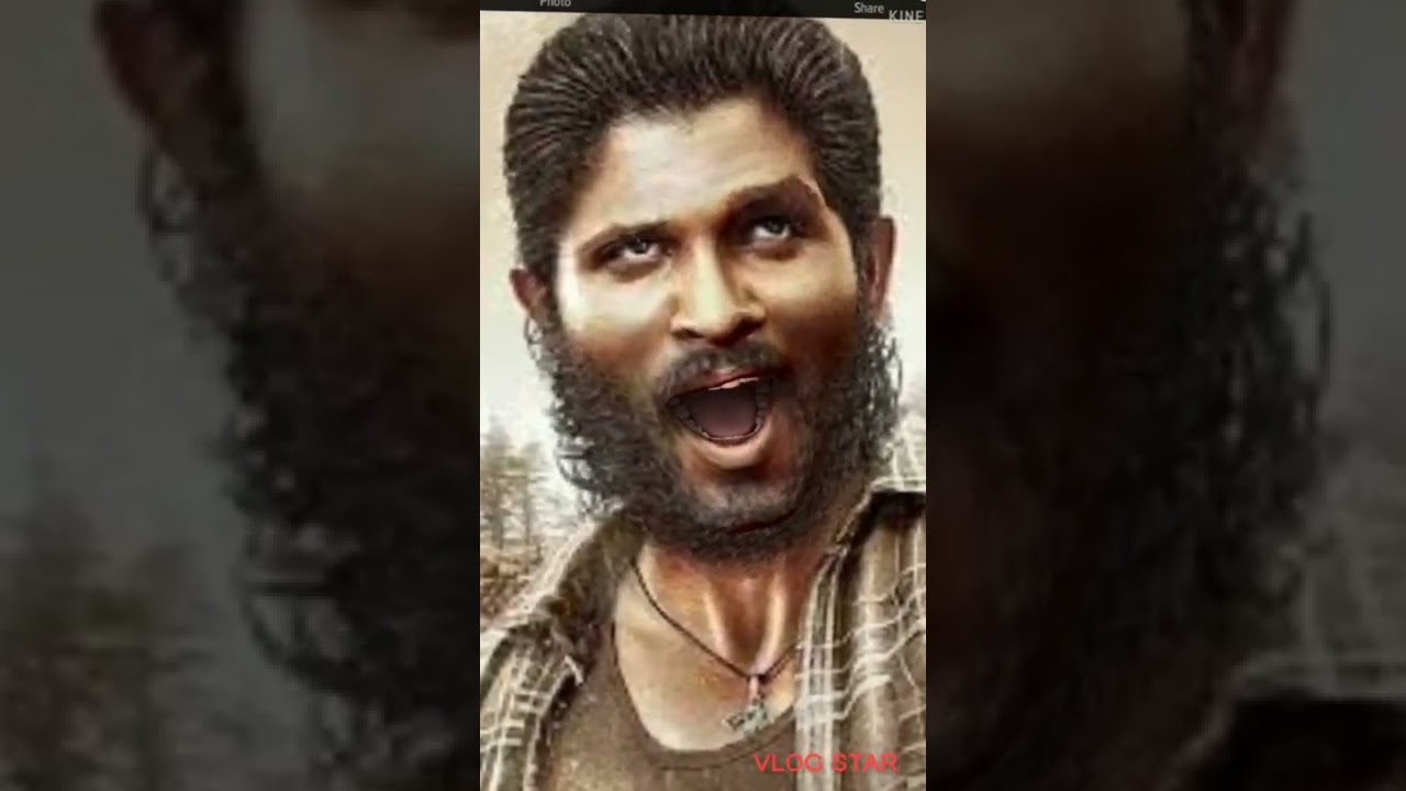 allu arjun funny face