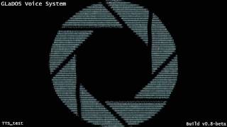 Glados Tts Voice Test