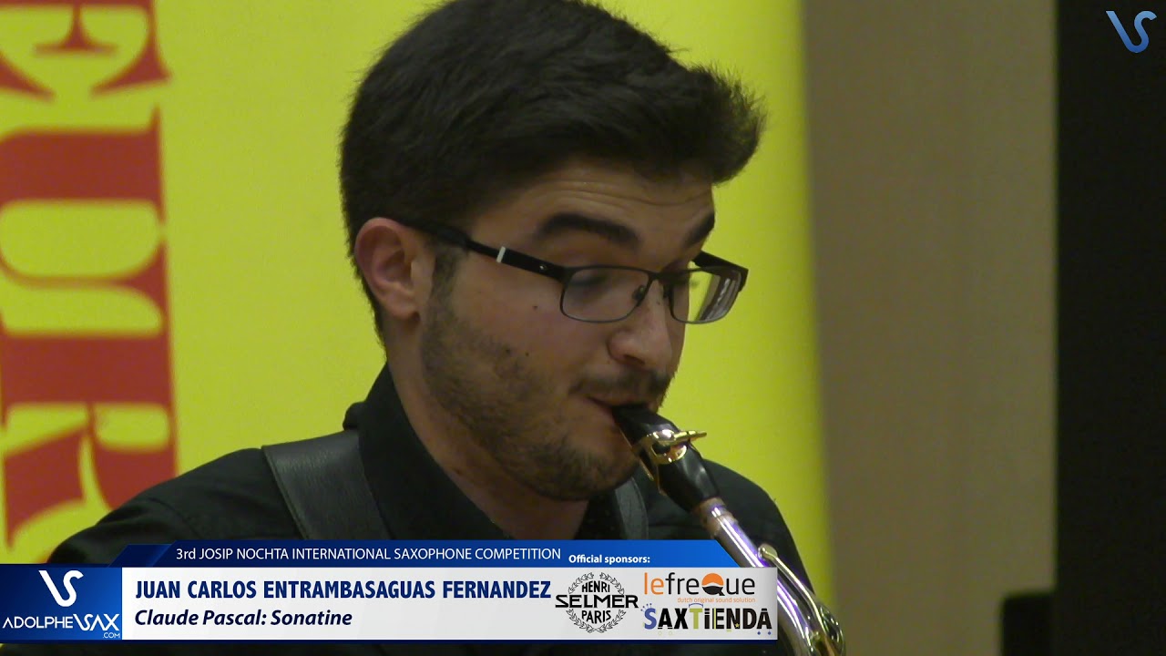Juan Carlos Entrambasaguas Fernandez plays Sonatine by Claude Pascal