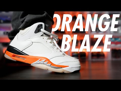 jordan 5 orange blaze shirt