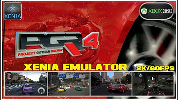 Xbox 360 - Project Gotham Racing 4 (2007) Xenia Emulator (2K/60FPS)