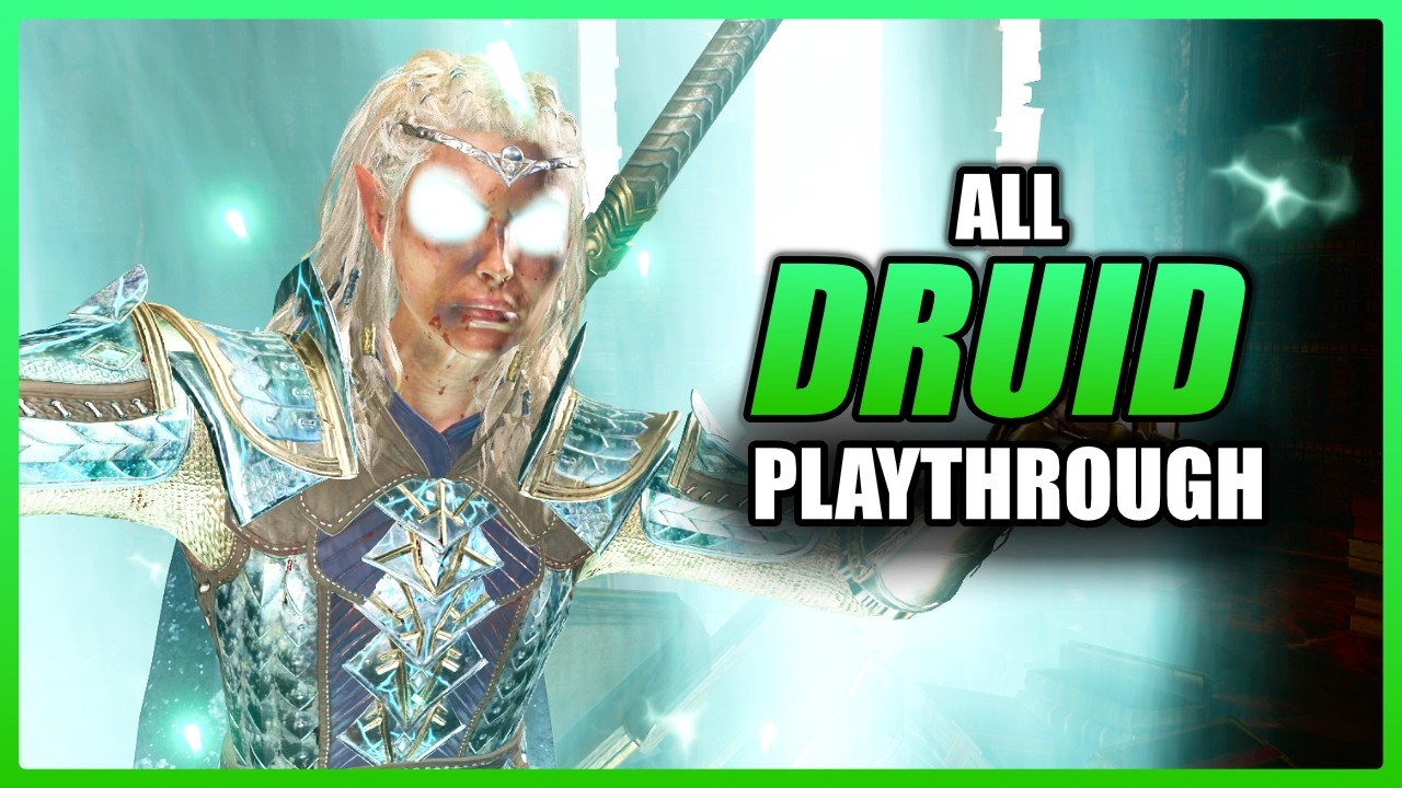 Who’s Stronger? FOUR Druids or Lorroakan? | Baldurs Gate 3