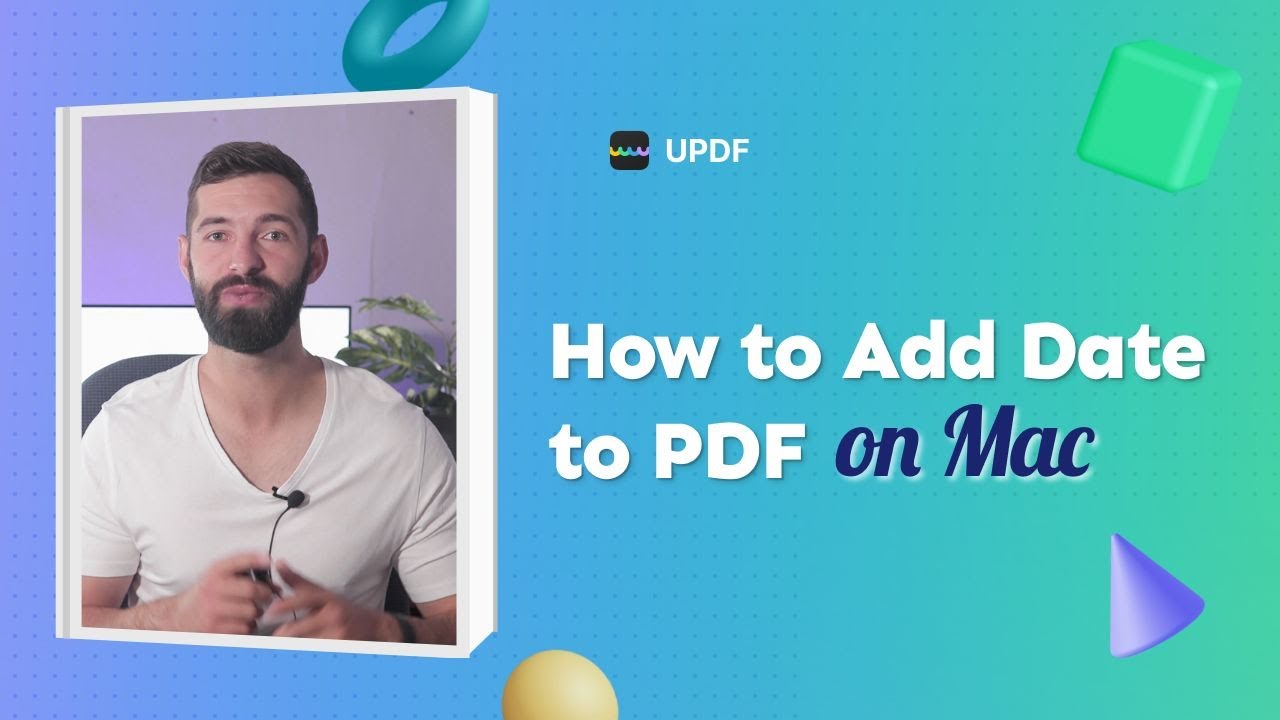 How To Add Date To PDF On Mac YouTube
