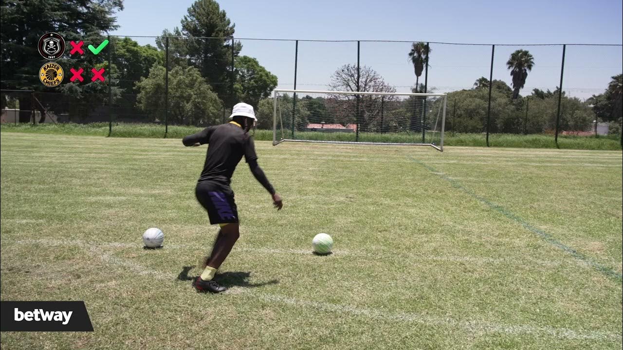 Pirates vs Chiefs Cross Bar Challenge Betway Football Squad Soweto