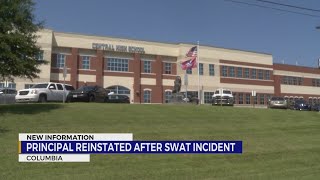 Columbia principal reinstated after SWAT incident