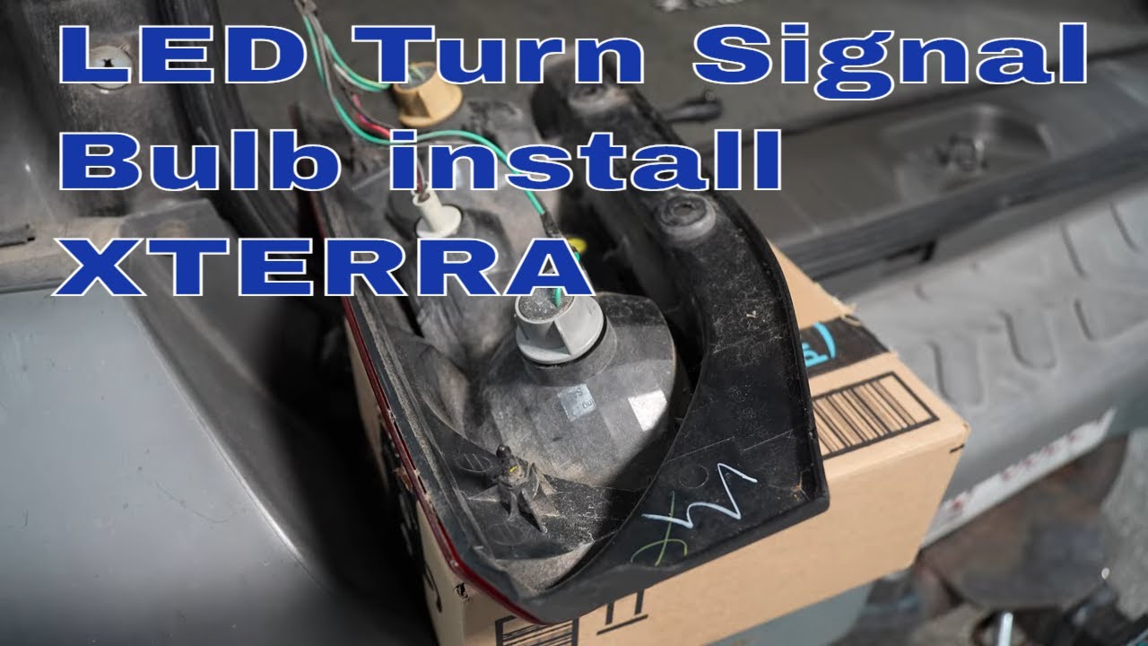 Установка светодиодных поворотников в Nissan Xterra 2005-2015