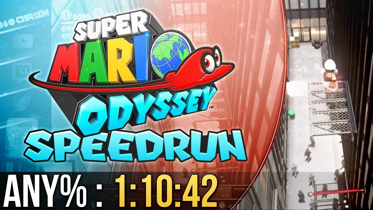 100% in 10:32:36 by Tomshi - Super Mario Odyssey - Speedrun