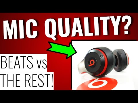 How Good is the Beats Studio Microphone? - Mic test vs three other microphones - YouTube
