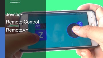 Joystick Remote Control Car using Phone and RemoteXY