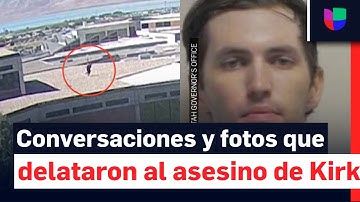 Así delataron al sospechoso del asesinato de Charlie Kirk