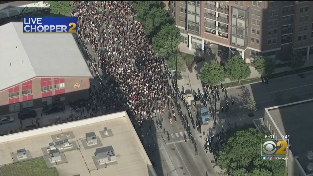 Thousands March In Demonstration - YouTube