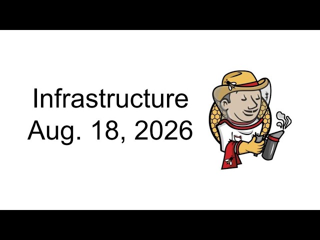 Thumbnail for 2026 08 18 Jenkins Infra Meeting
