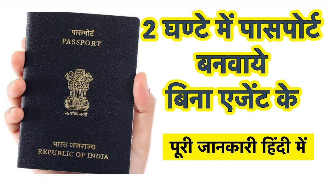 Get New Passport in 2020 in 2 Hours Without Agent