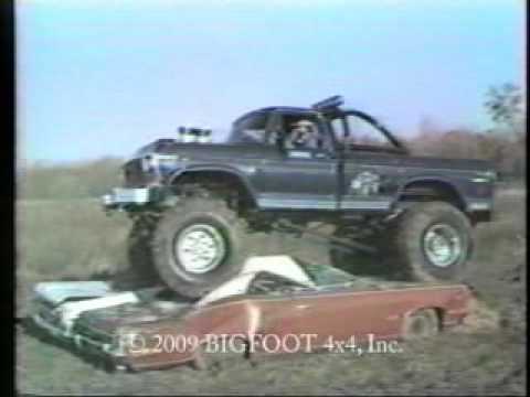 BIGFOOT®/Bob Chandler - First Monster Truck Car Crush Ever