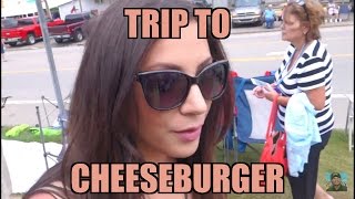 Trip to Caseville with  Wife-a-Tron Cheeseburger Festival pt.1