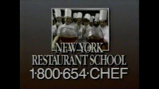 New York Restaurant School 1990S Tv Commercial 2