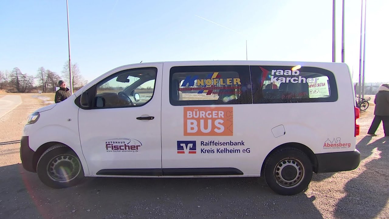 Abensberg: Neuer Bürgerbus startet am 27.01. | Ergänzung zu KEXI