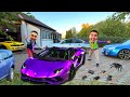 Millionaire Bought Car Seller in Car Market VS Brother Car Keys Kids Video