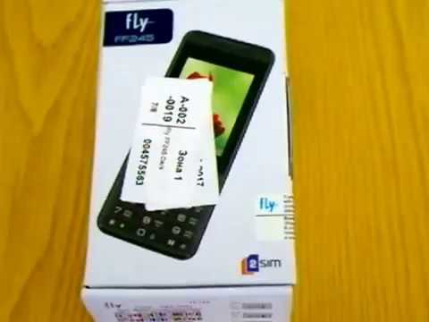 Распаковка Fly FF245 Dark Grey