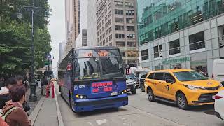 2021-2022 MCI Prevost X3-45 Bus #1339 on The Midtown Manhattan Bound QM20 Express Bus To Midtown 