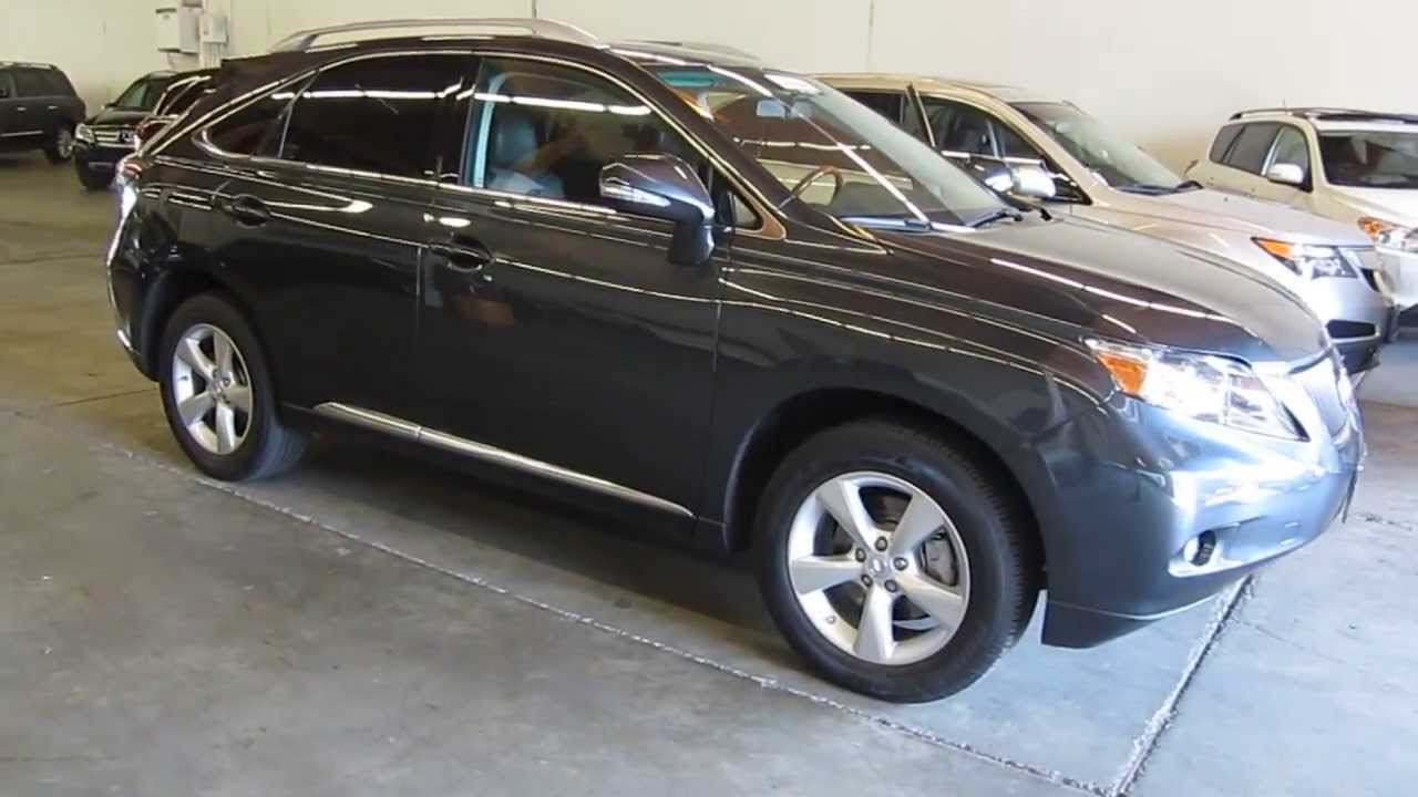 2011 Lexus RX350, Blue - STOCK# 112427 - Walk around - YouTube