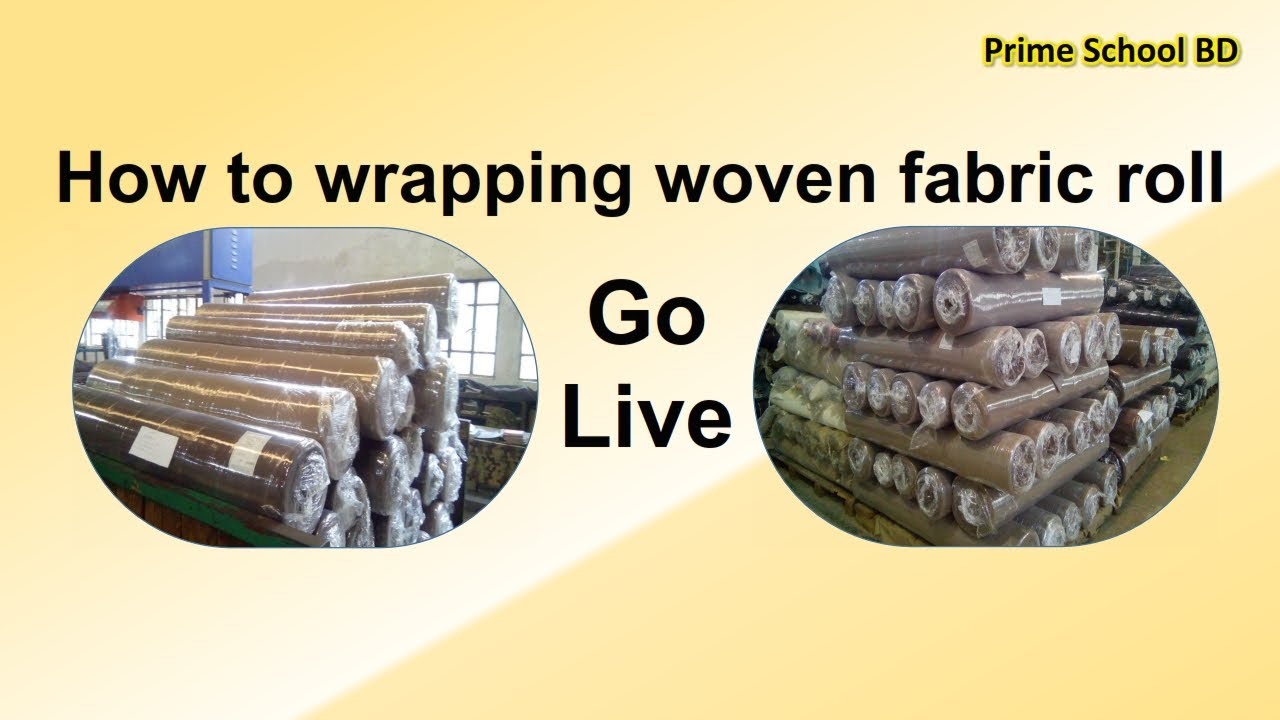 How to Fabric Roll Wrapping  [PSBD24]