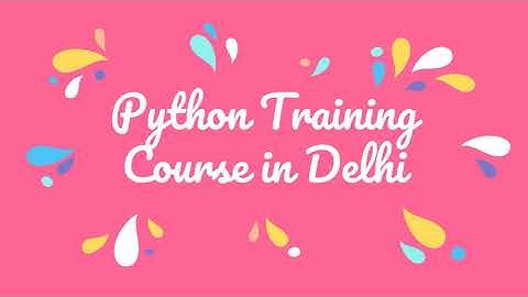 Python Institute in Delhi