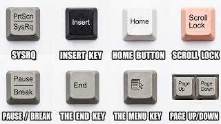 Every Forgotten Key on Your Keyboard Explained