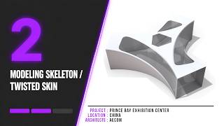 How to Model Prince Bay Exhibition Center in Rhino 3D - Part 2: Modeling the Twisted Skin