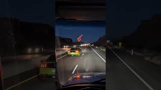 Dashcam USA An Unexpected Lane Change Then Two Cars Made Contact