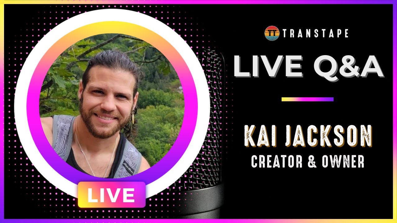 TransTape Misconceptions w/ Creator Kai Jackson | Live Q&A Replay