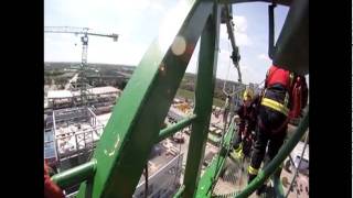 TOWER CRANE RESCUE DRILL