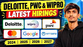 Wipro, Deloitte, PWC, Mastercard, Google & NTT DATA Hiring Updates 2026 | Latest Hiring Updates 2026