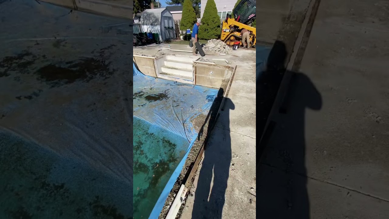 60 year old pool getting a renovation 