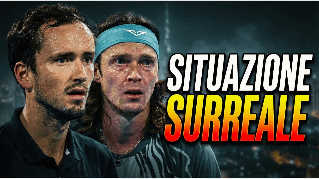 ATP convoca riunione d’urgenza: cosa sta succedendo . Medvedev e Rublev bloccati a Dubai