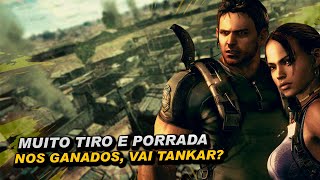 MUITO TIRO E PORRAD* NOS GANADOS, RE5 NA HD GRAPHICS COM WEBCAM KKKKKKKKK