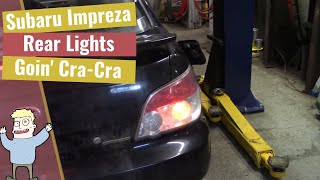 Subaru: Taillights, Brake Lights, Reverse Lights Not Working Correctly